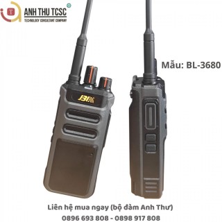 Bộ đàm JBL BL-3680 - Hình ảnh thực tế chi tiết và trọn bộ phụ kiện | Phân phối bởi Anh Thư TCSC thumb