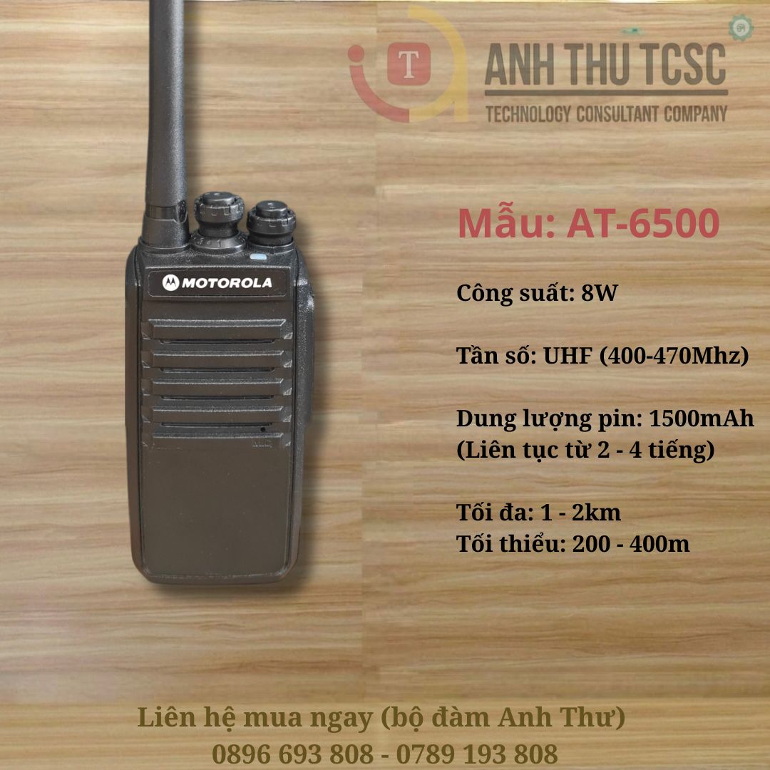 Bộ đàm Motorola AT-6500