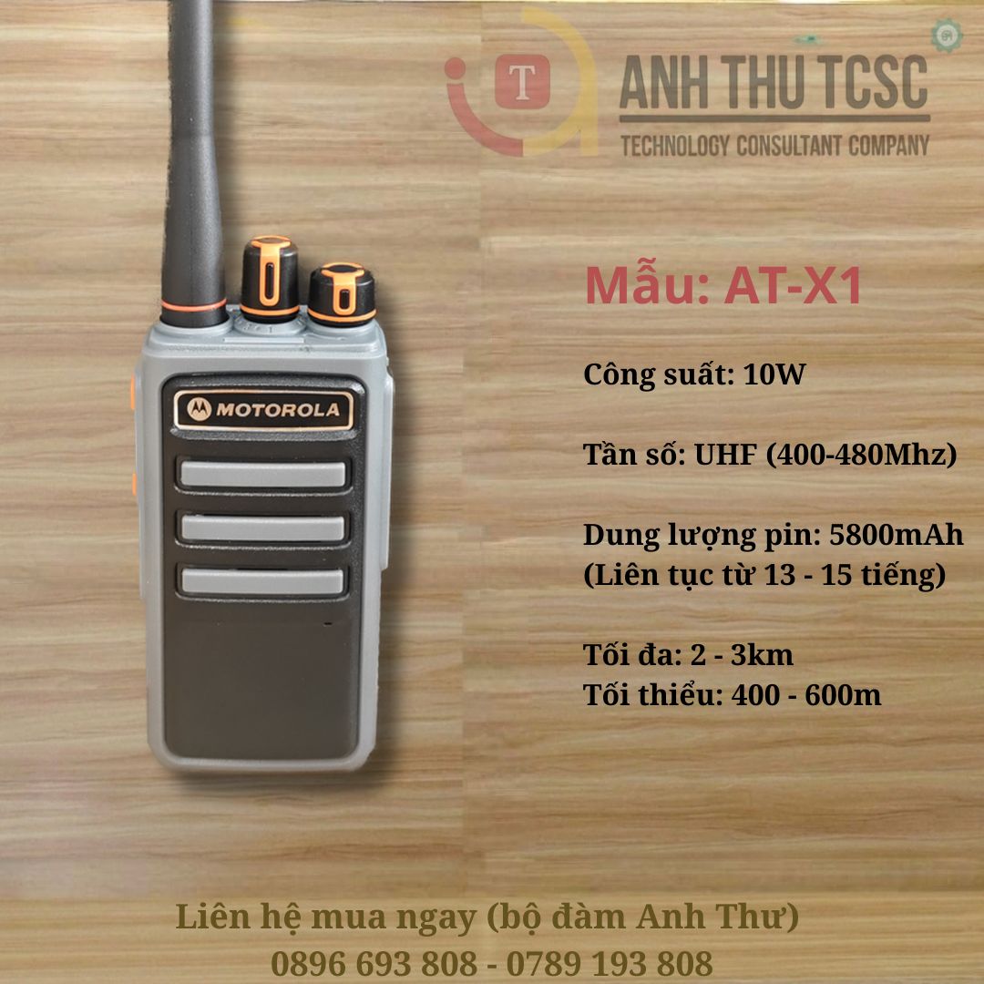 Bộ đàm Motorola AT-X1