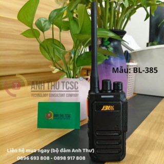 Bộ đàm JBl BL-385 - Hình ảnh thực tế và trọn bộ phụ kiện của bộ đàm | Đại Lý Máy Bộ Đàm thumb