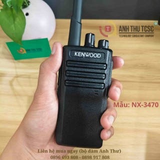 Bộ đàm Kenwood NX-3470 công suất lớn, thiết kế cầm tay chắc chắn, trọn bộ bộ đàm - Phân Phối bởi Anh Thư TCSC thumb