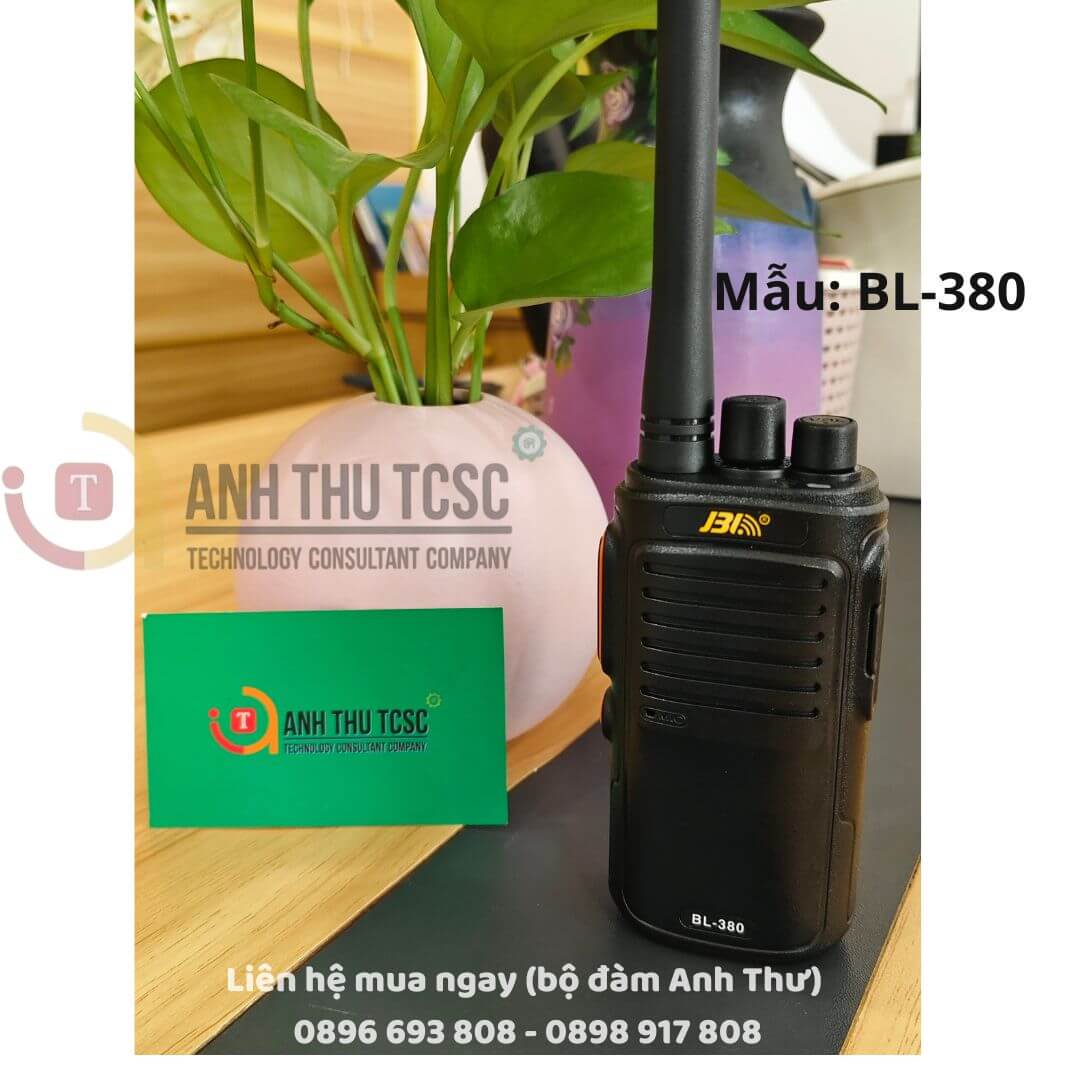 Bộ Đàm JBL BL-380 | Bộ Đàm Tự Dò Tần Số | Đại Lý Máy Bộ Đàm